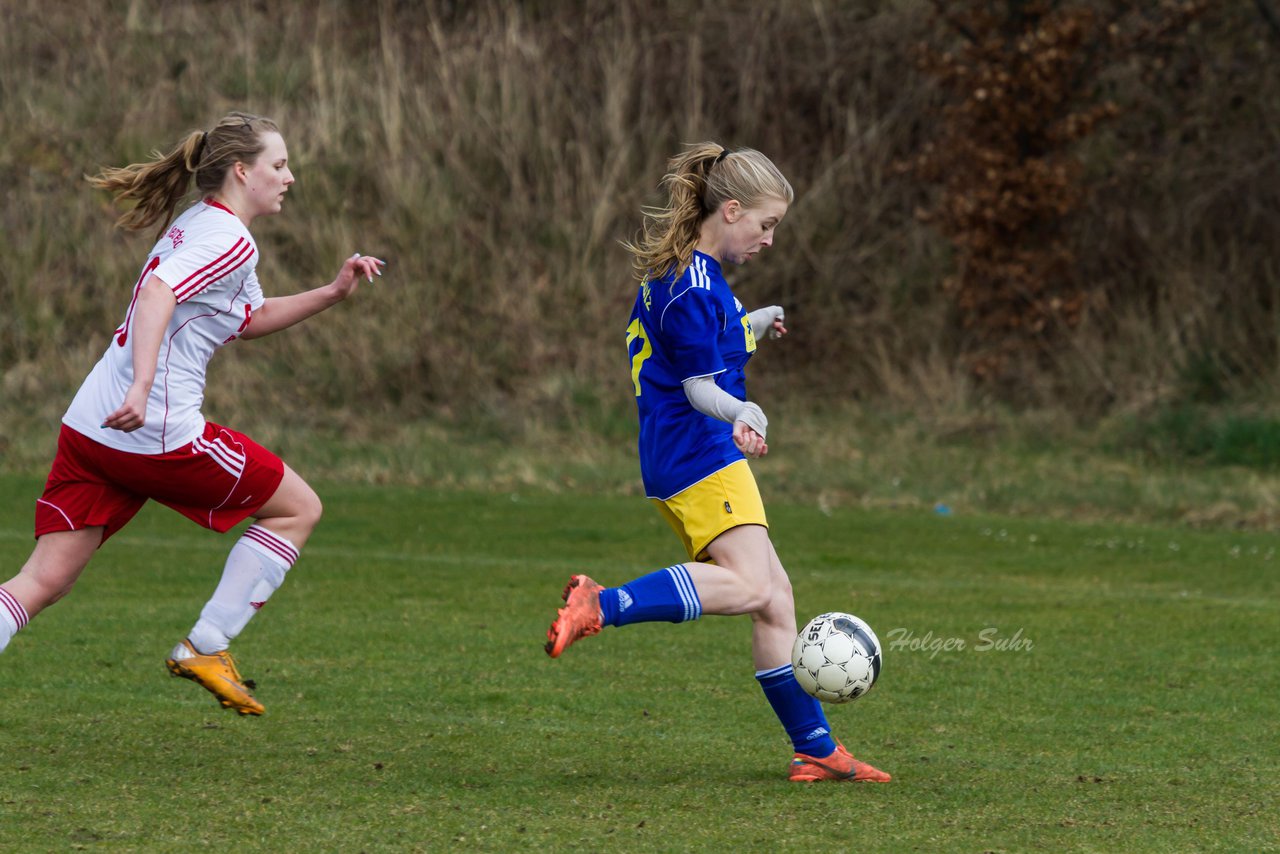 Bild 314 - B-Juniorinnen Tus Tensfeld - TSV Gnutz o.W. : Ergebnis: 1:3